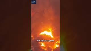 Breaking News Israel Strikes Yemens Hodeida Port