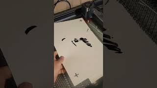 New Stencil Cutter! #stencils #laser #art #artist #spraypaint