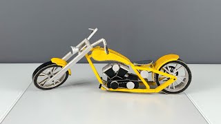 Incredible Custom Bike from cardboard