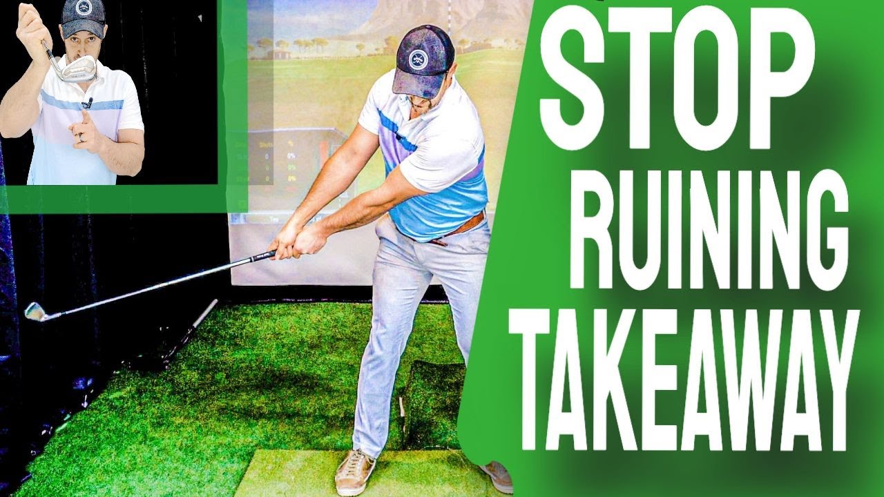 Perfect Golf Swing Takeaway Is SO Much EASIER When You Do This Fix Golf TAKEAWAY Too Far