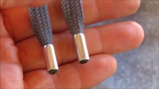 Add metal tips to your hoodie draw string