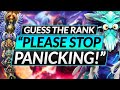 GUESS THE RANK - "I PANICED! YOU ARE NEXT LEVEL BAD " - Pro Coach Review - Dota 2 Smurf Guide