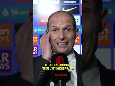 Video ALLEGRI ANALIZZA IL DERBY #calcio #shorts