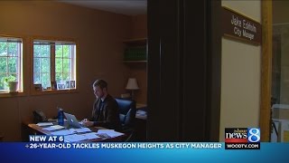 New city manager, 26, outlines plan for Muskegon Heights