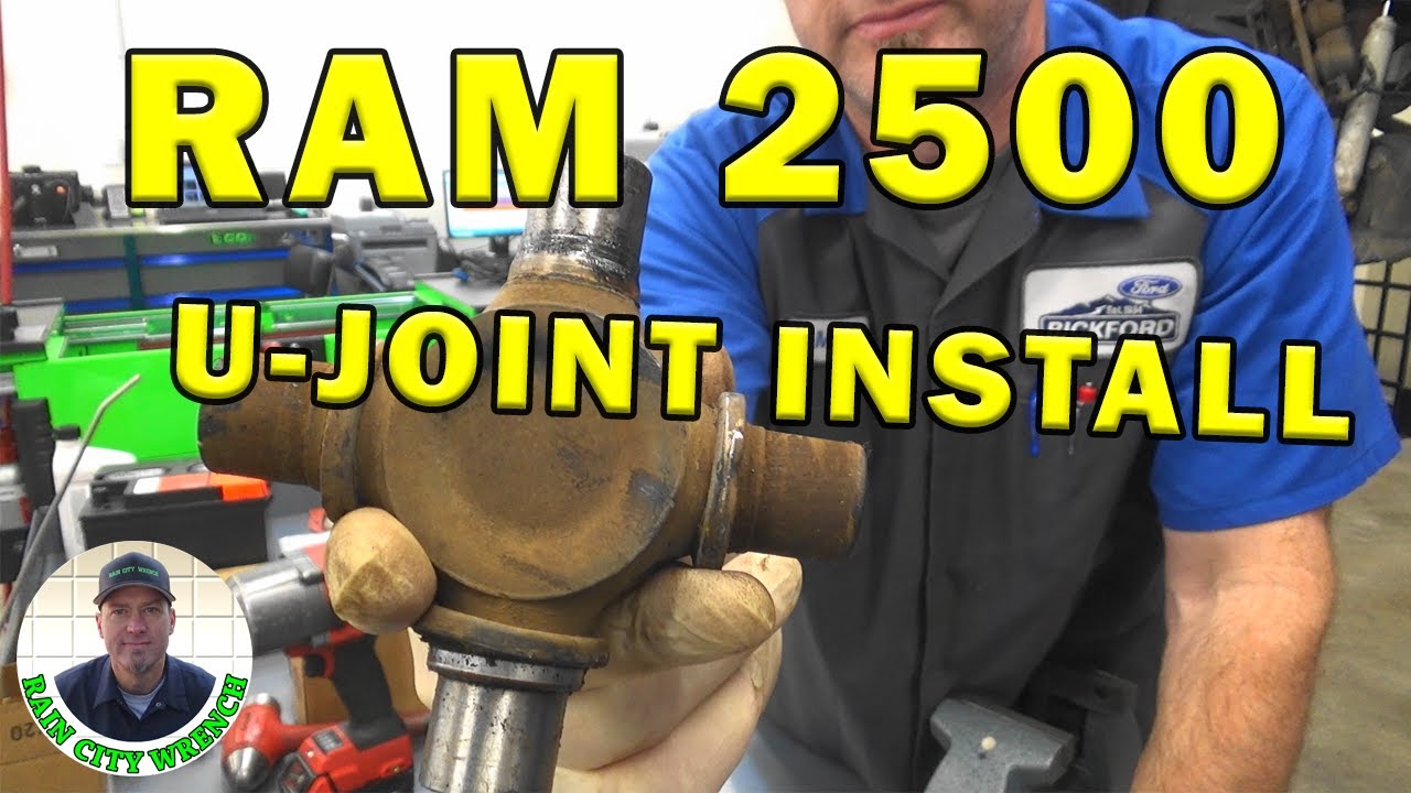How To Change Rear U Joint On Dodge Ram 2500