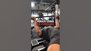 💥 Reverse grip bench press benefits! #benchpress #chestworkout #reels #fitness