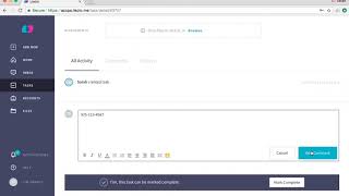 How to view & respond to a task