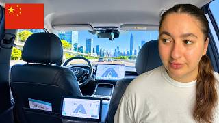 We Took a Self Driving Taxi in China For The First Time 🇨🇳