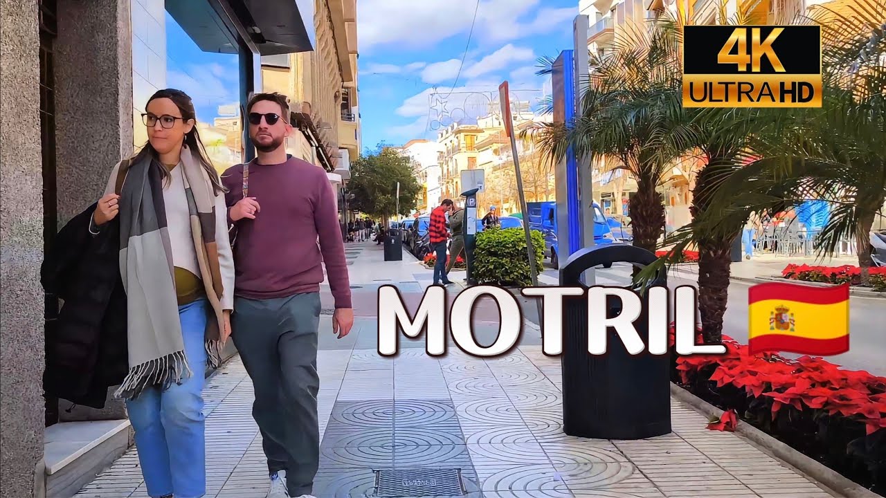 🔥 Paso a paso visita MOTRIL, Granada, España 🇪🇸 COSTA TROPICAL 🎥 4K 