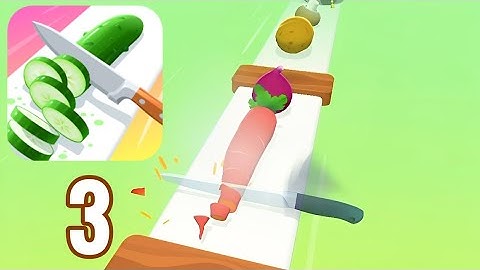 Perfect Slices - Gameplay Walkthrough Part 3 - Level 61-100 (Android, iOS)