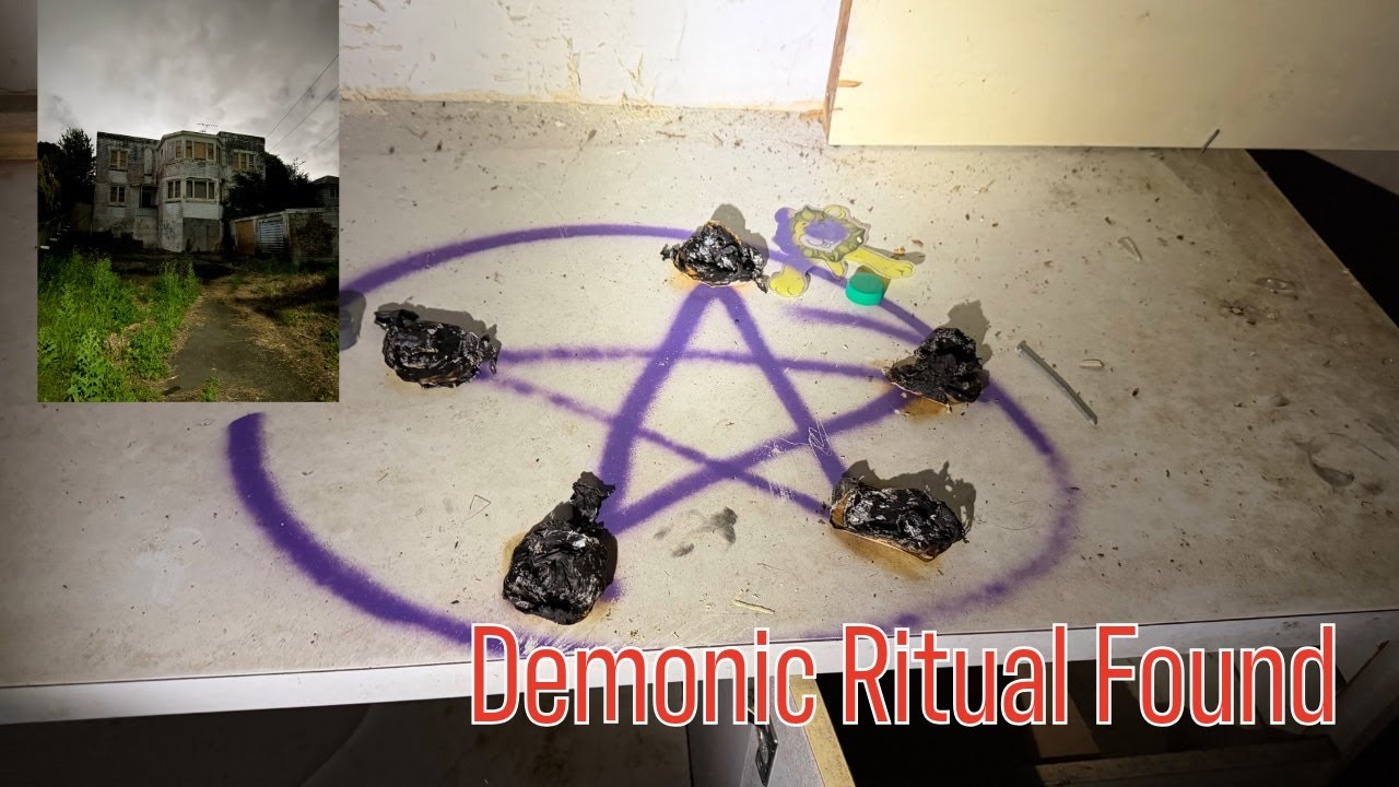 We Found Evidence Of A Demonic Ritual In The Abandoned 1930s Mansion