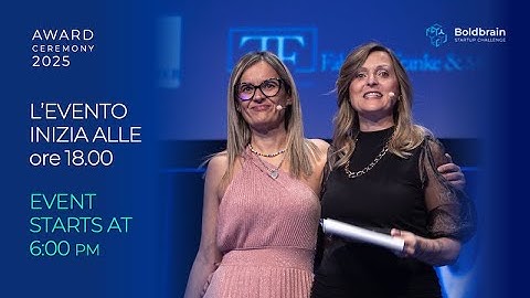 AWARD CEREMONY Boldbrain Startup Challenge 2025