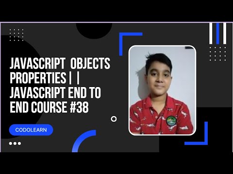 Javascript Objects Methods || JAVASCRIPT END TO END COURSE #39