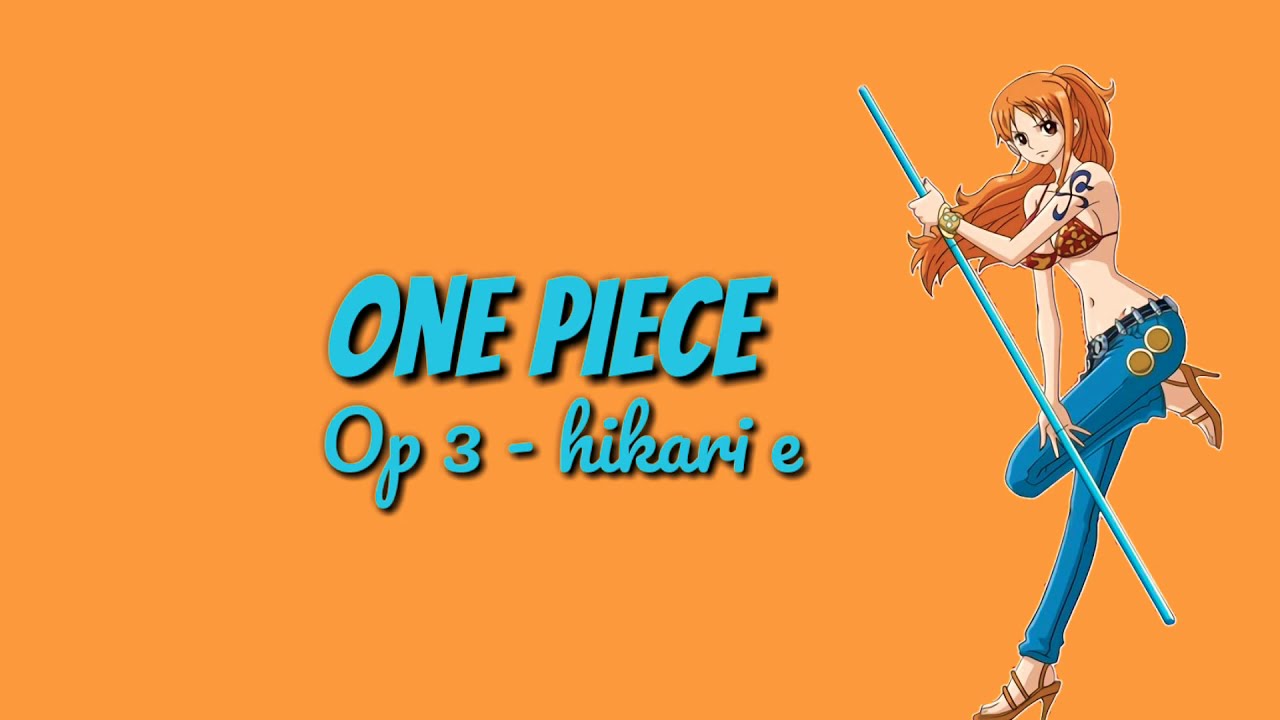 One Piece Opening 3 Hikari 8K (Remastered with Neural Network AI