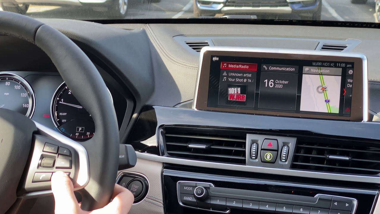 Learn How To Set The Date & Time: BMW X1 iDrive6 - YouTube
