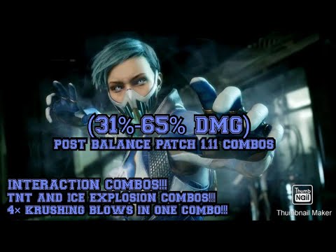 "THE ICE QUEEN" Mk11 Frost Highest Damage Combo Video