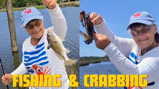 `Amazing Day Crabbing and Fishing