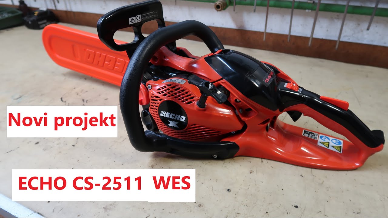 ECHO CS-2511 WES nabrijavanje