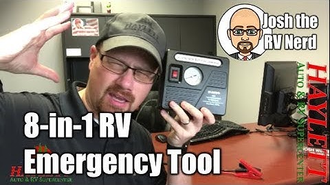 8 in 1 RV Emergency Tool with Josh the RV Nerd