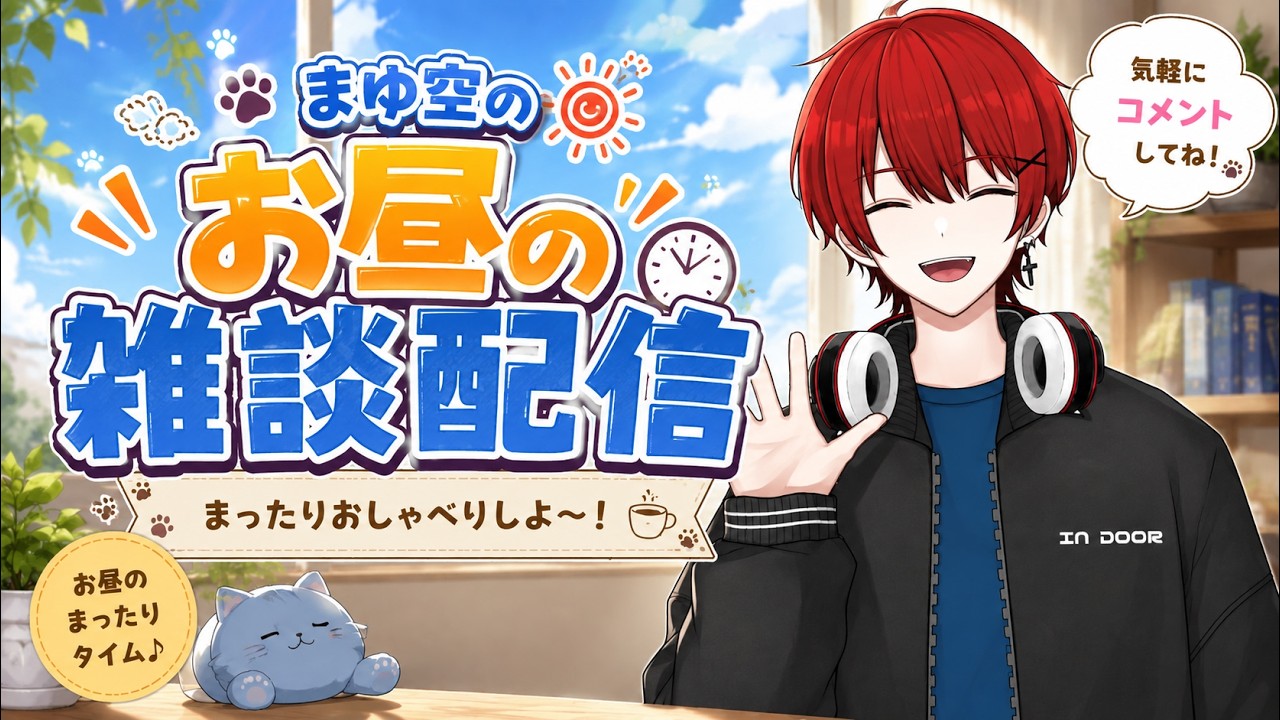 【#雑談 】みんなとお話し~(縦型)