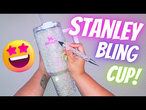 Bling Stanley Cup -  in 2023  Rhinestone projects, Stanley cup, Bling  crafts