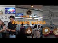 Barista training in nepal  latte art battle  students battle