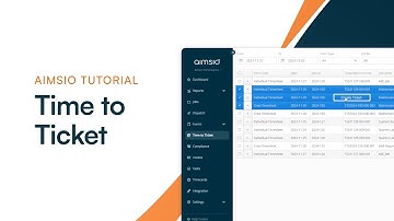 Aimsio Time To Ticket: Transferring Employee Hours