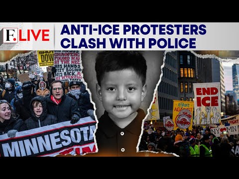 Video Trump's ICE Crackdown Triggers Clashes in Texas Over 5-Year-Old's Detention | Firstpost Live | N18G - youtube