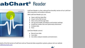 An Introduction to ADInstruments LabChart Reader