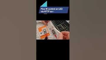 Pico W control an LED on ESP32 via HTTP server
