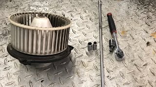 91 geo metro blower motor replacement