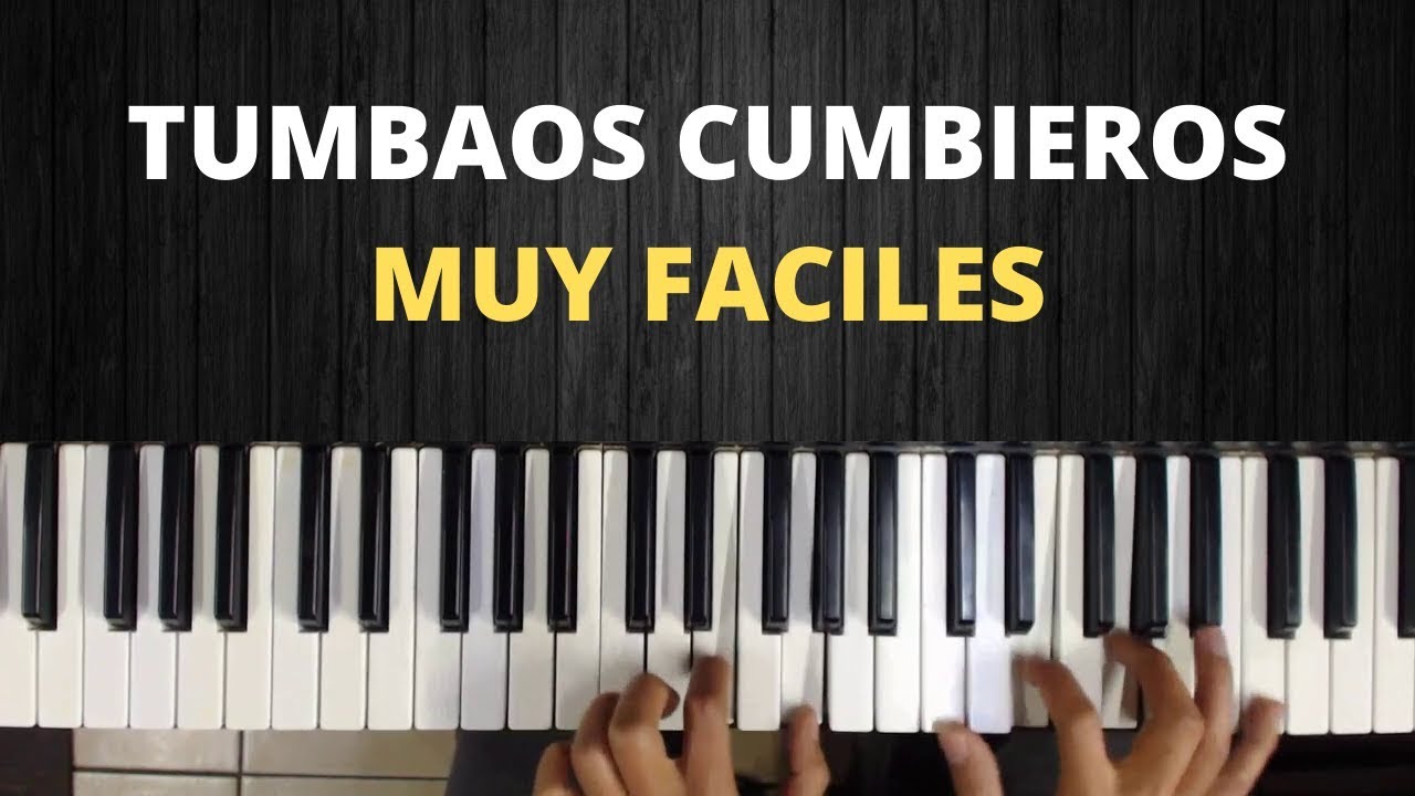 Tumbao Piano En Cumbia - Facil / Como tocar el piano para principiantes