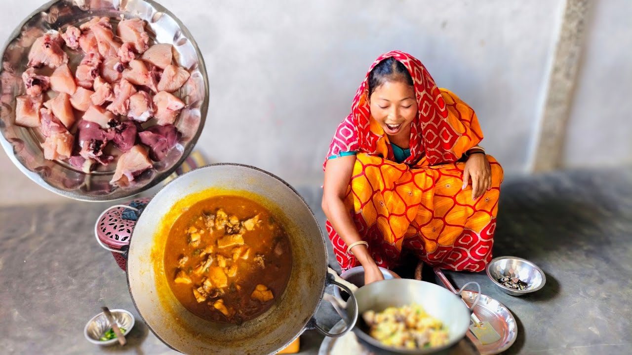 Village Cooking Chicken on Chulha | Desi Masala Chicken Recipe 🔥😋 - YouTube