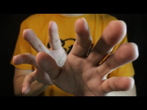 ASMR Hand movements/ Face touching and Pure Mouth Sounds No Talking