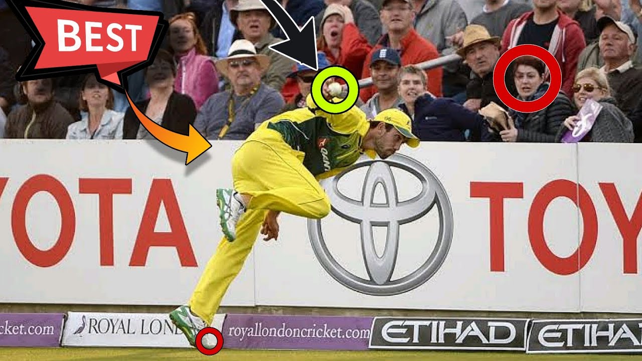 Unbelievable Boundary Catches in Cricket ! Best Catches in Cricket 2024 ...