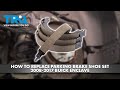 How to Replace Parking Brake Shoe Set 2008-2017 Buick Enclave