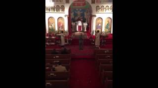 Pascha 2012 Gospel reading chanted in Arabic