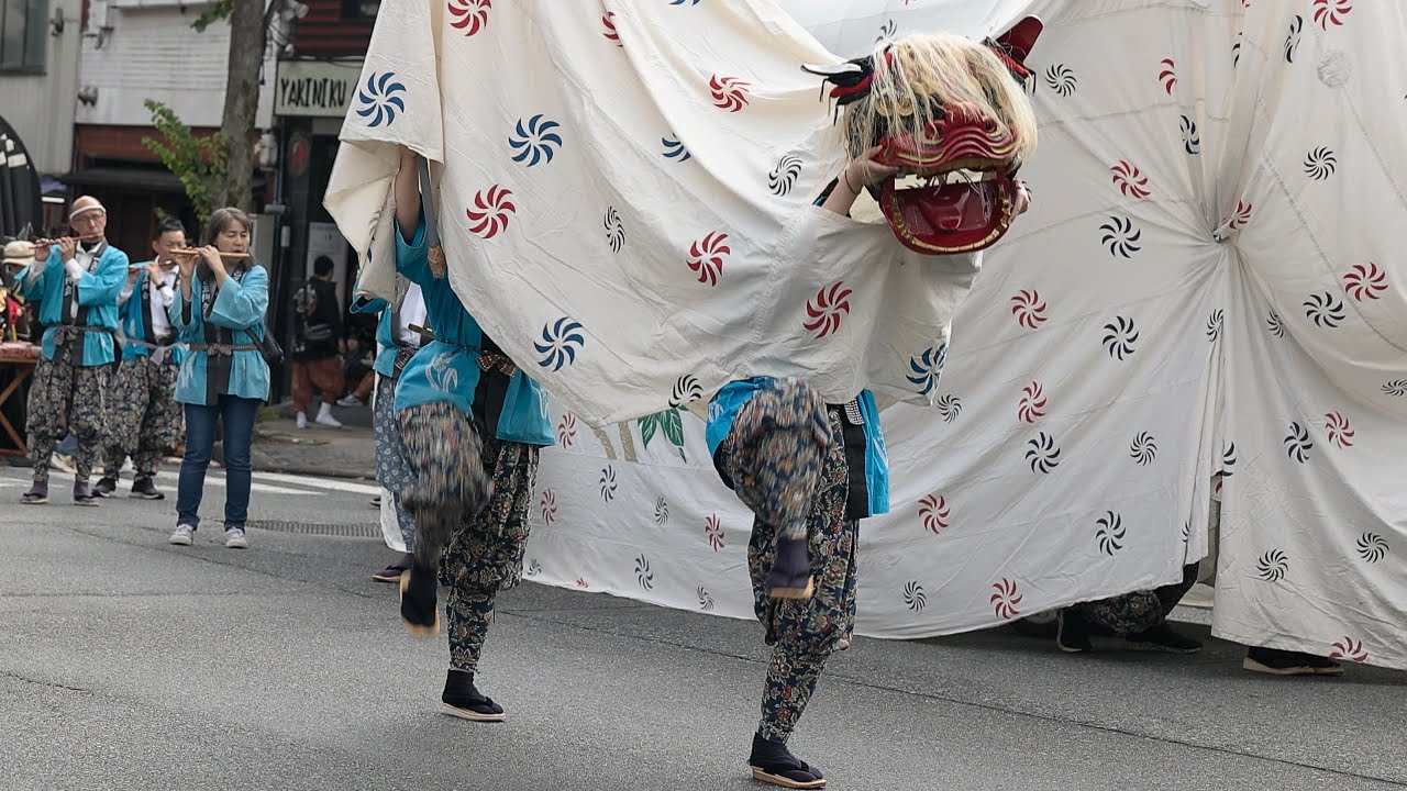 一色獅子舞保存会 南信州獅子舞フェスティバル2025 飯田市