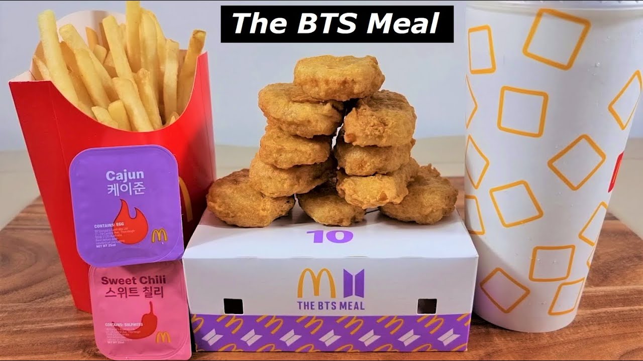The BTS Meal (McDonald's // Cajun Sauce VS Sweet Chilli Sauce) REVIEW