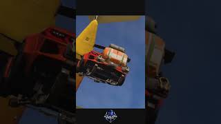 Sports Car PARACHUTE DROP From Plane! Unreal Delivery! #shorts