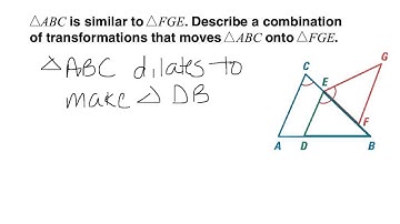 6.2 part 1 relate transformations and similarity