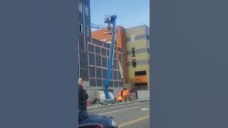 Man lift manlift construction accident Wednesday March 15th 2023 Everett Washington