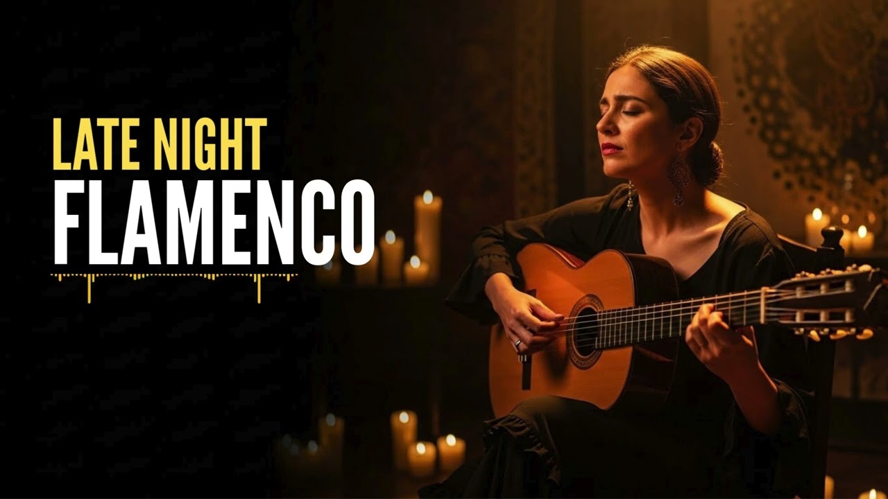 Emotional Flamenco Guitar at Night 🌙 Relax, Focus & Unwind