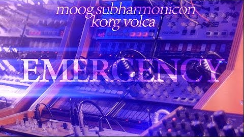 Live Korg Volca (Drum, FM, Modular, Keys) — Emergency