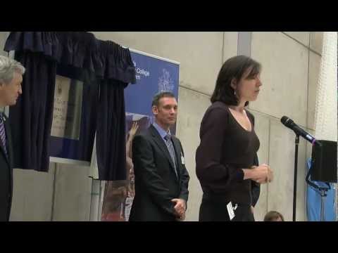 Rebecca Romero's speech at the opening of the new 2012 sports facility at St Mary's University College, Twickenham, as she was awarded a place in the St Mary's Hall of Fame.