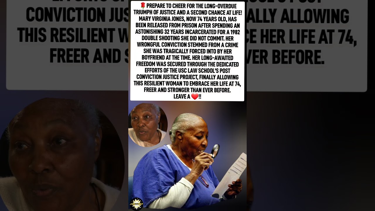 After 32 Years, Justice Prevails: Mary Virginia Jones is Finally Free! 