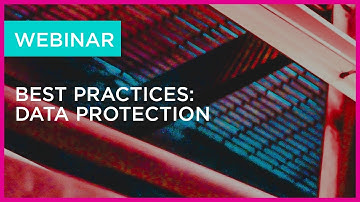 Webinar: Best Practices Data Protection | Brennan IT