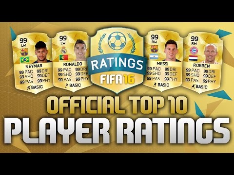 FIFA 16 Player Ratings - Top 50