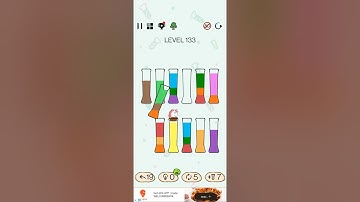 SortPuz Level 133 | Water Sort Puzzle Level 133
