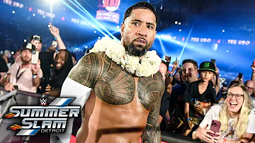 Jey Uso pumps up crowd for Tribal Combat: SummerSlam 2023 Highlights